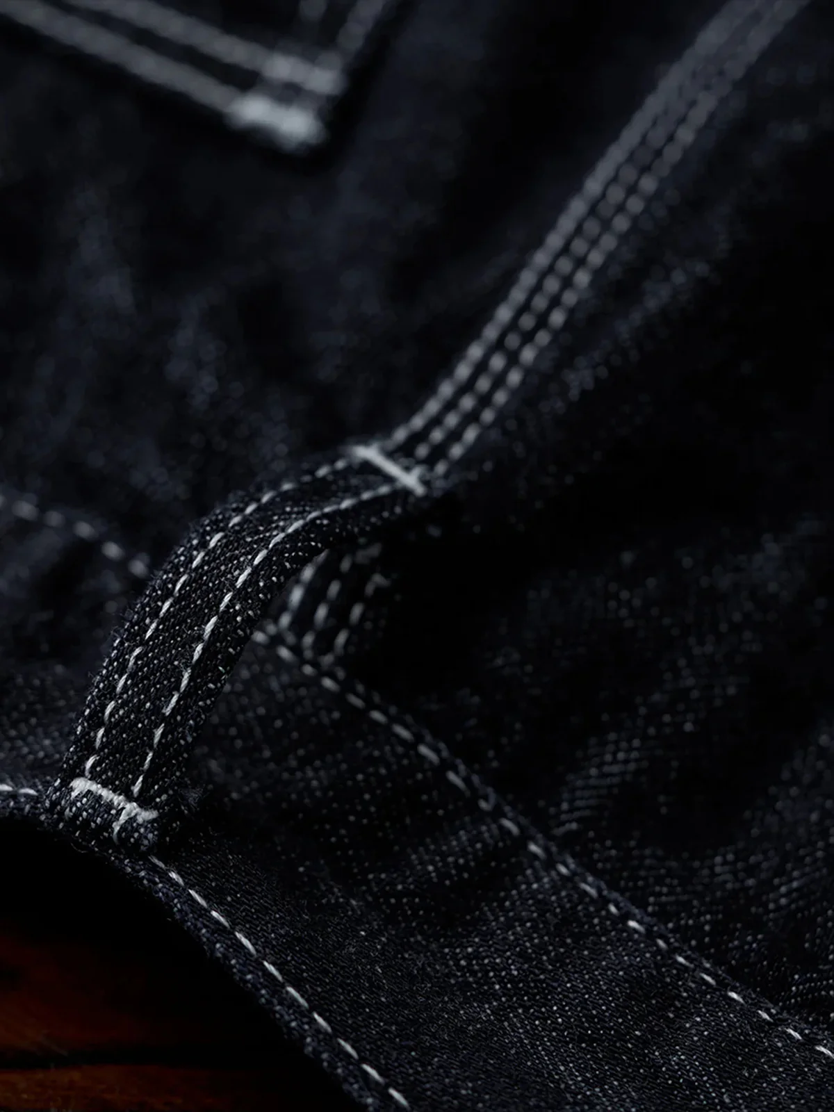 Denim Work Pants with Tool Loop - Image 12