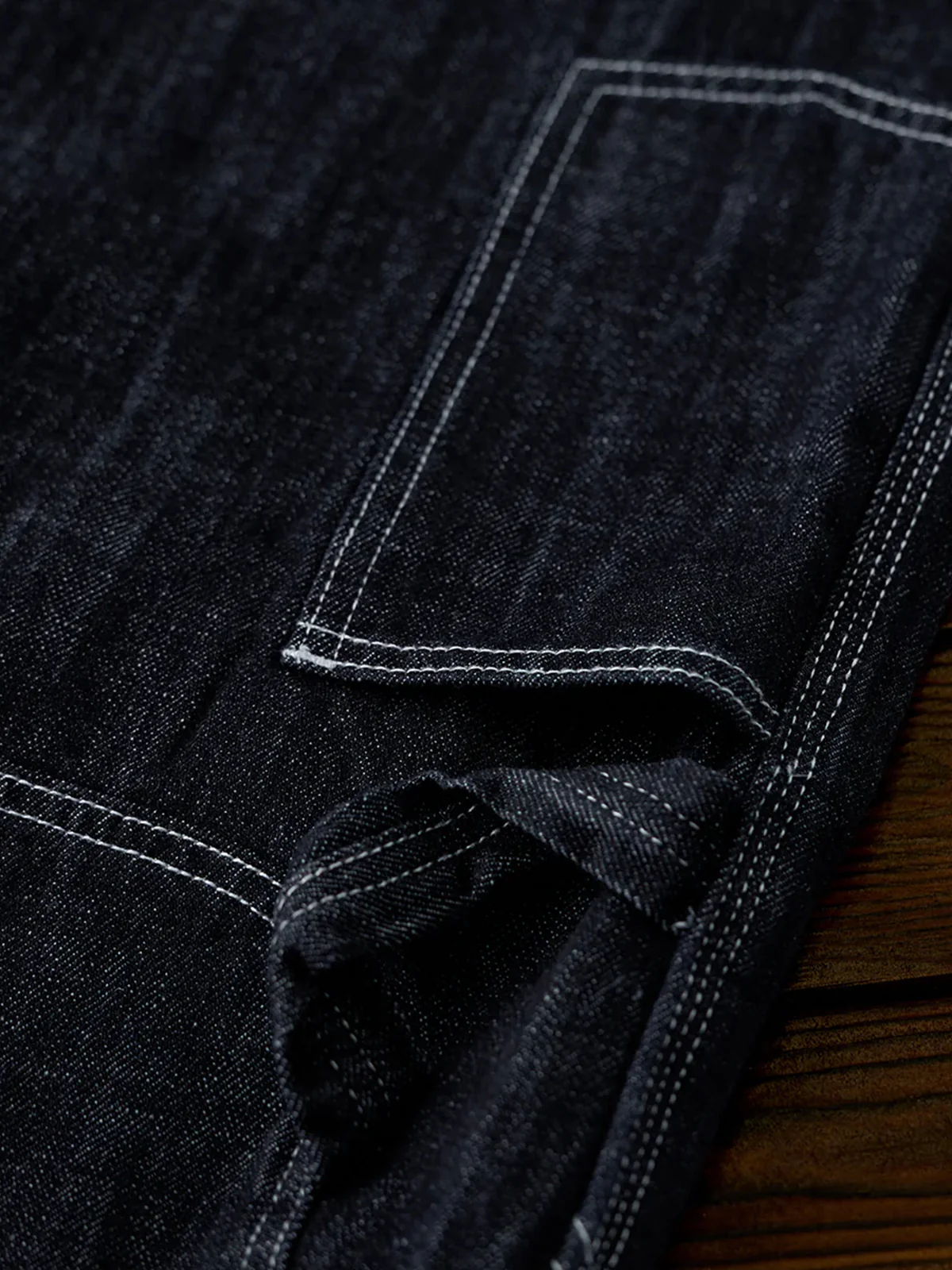 Denim Work Pants with Tool Loop - Image 13