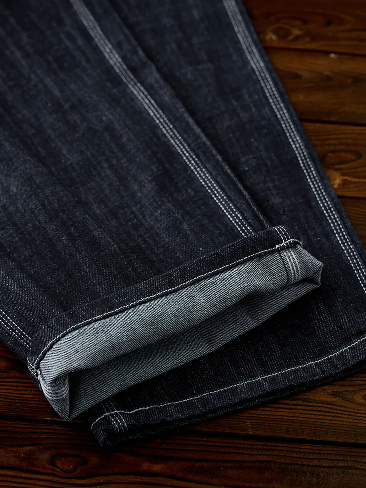 Denim Work Pants with Tool Loop - Image 15