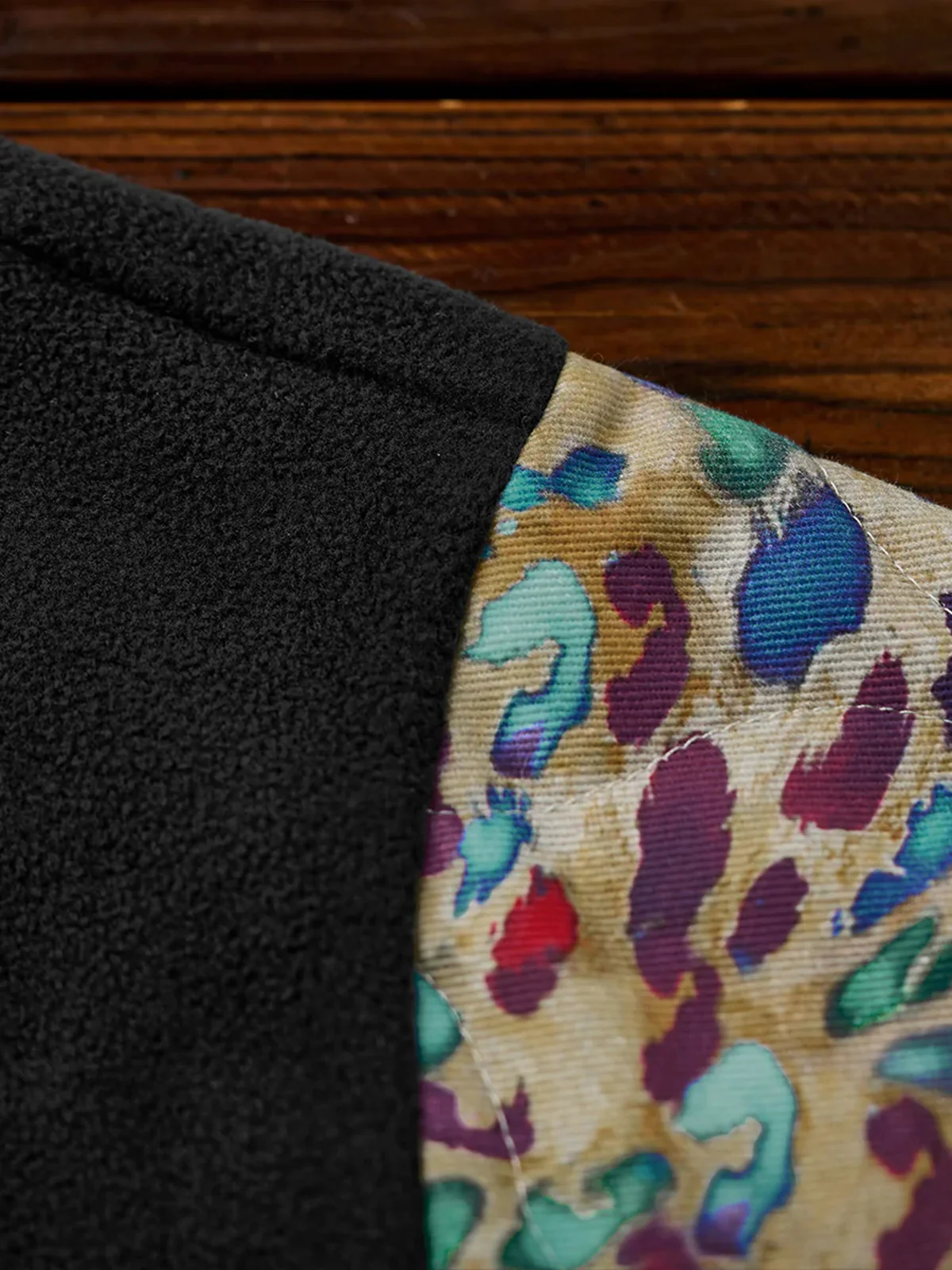 Karaku × Satoshi Kawamata “Dream Leopard” Fleece Sweatshirt - Image 13