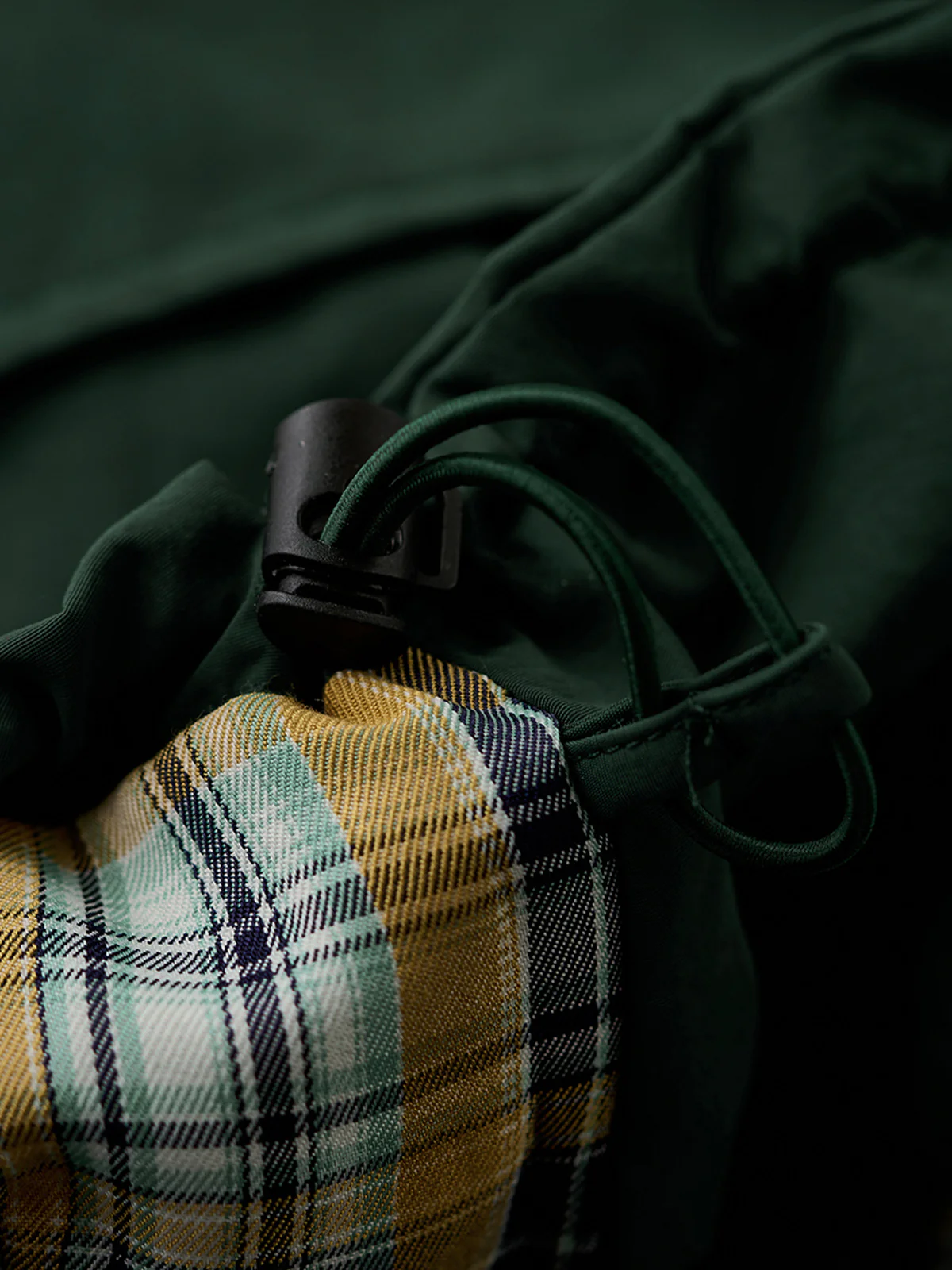 Corduroy-Lined Collar and Cuffs Water-Repellent Hunting Jacket - Image 17