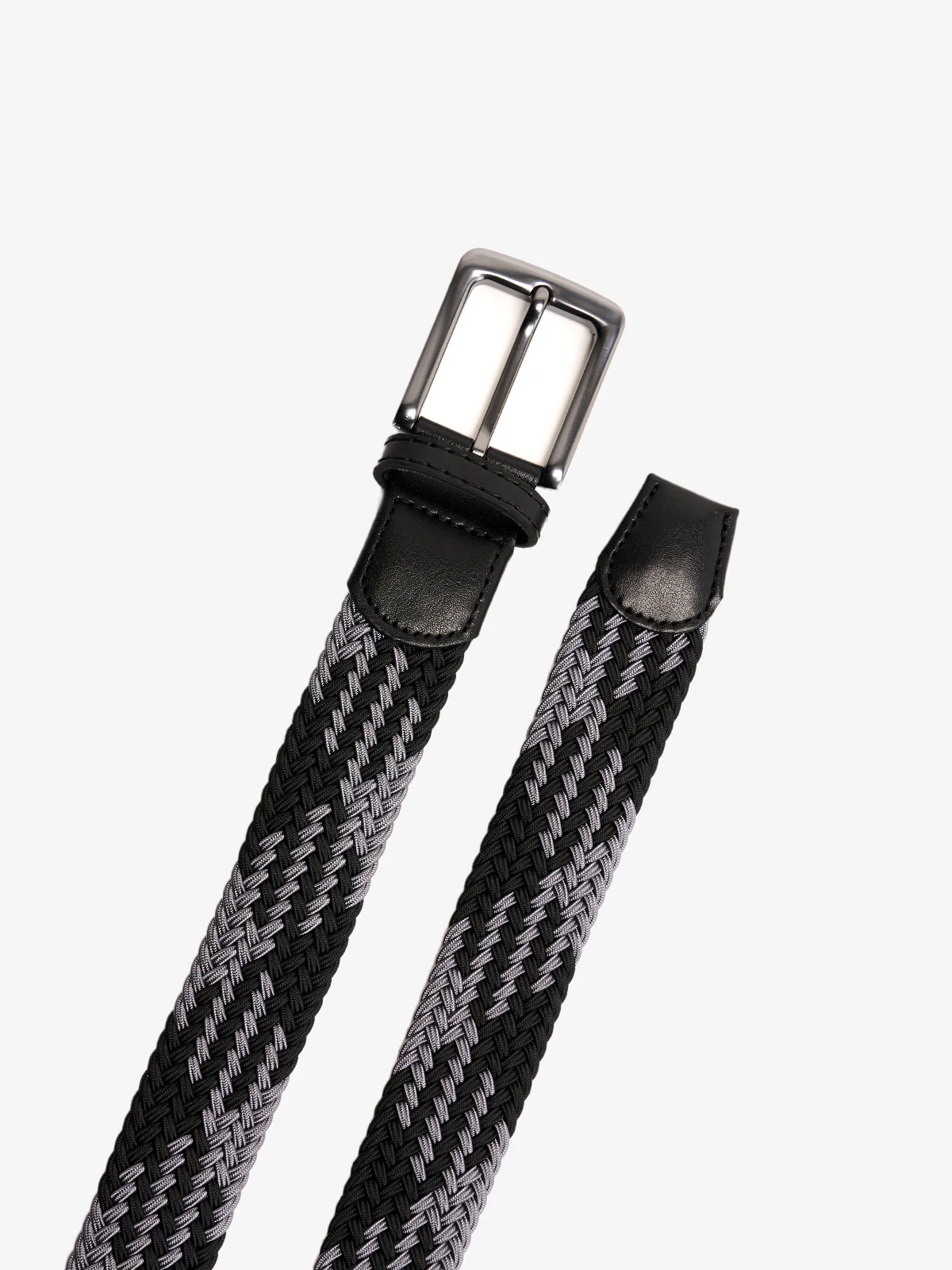 Handwoven Two-Tone Stretch Belt - Image 14