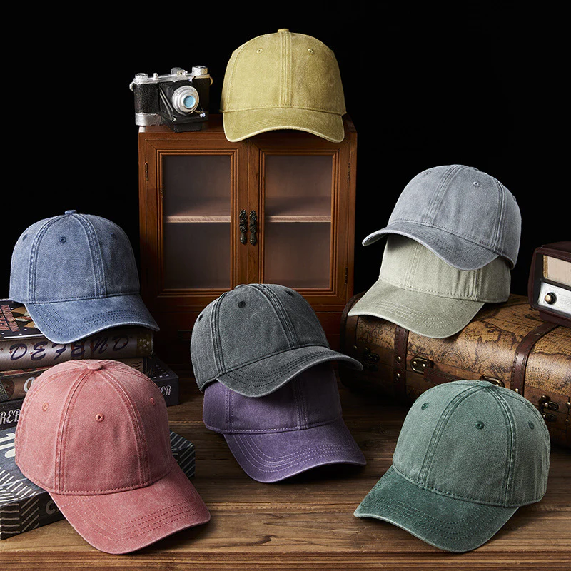 Vintage Washed Baseball Cap - Image 10