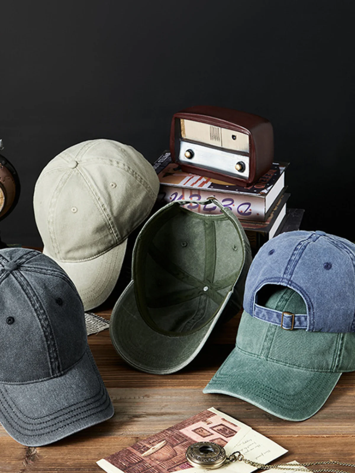 Vintage Washed Baseball Cap - Image 9