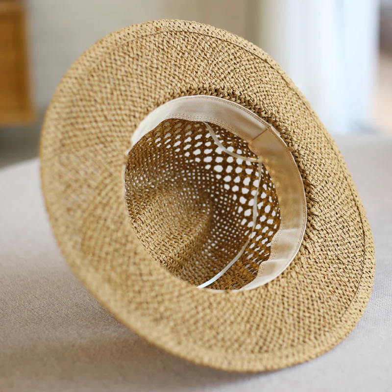 Hand-Woven Hollow Straw Hat - Image 10
