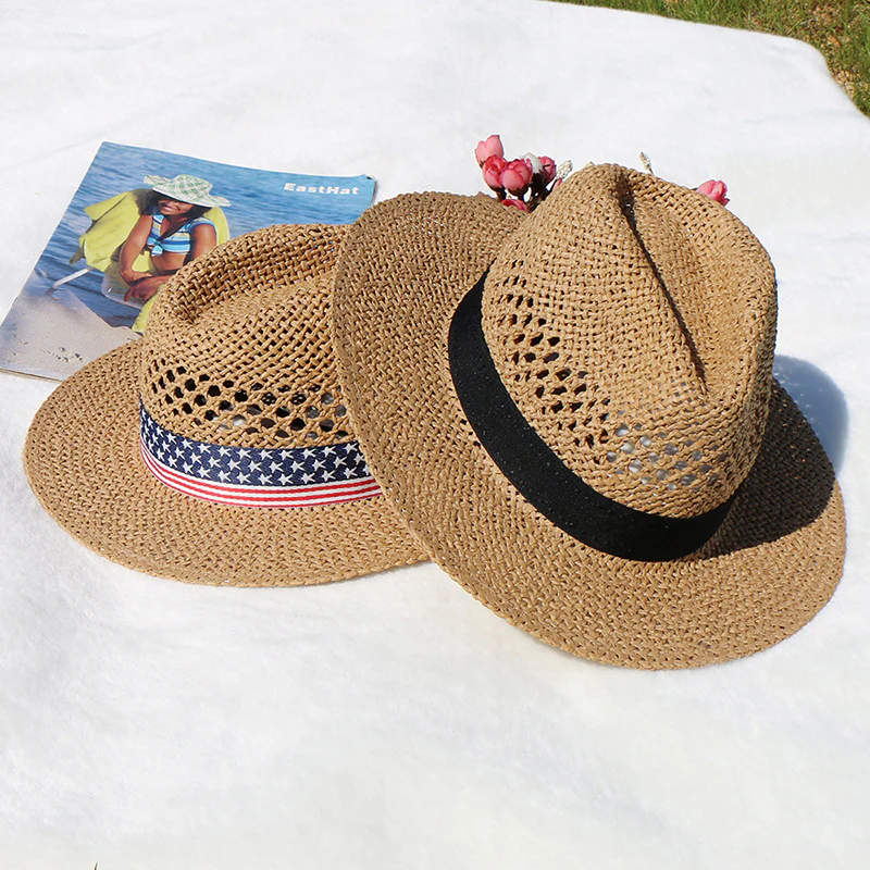 Hand-Woven Hollow Straw Hat - Image 11
