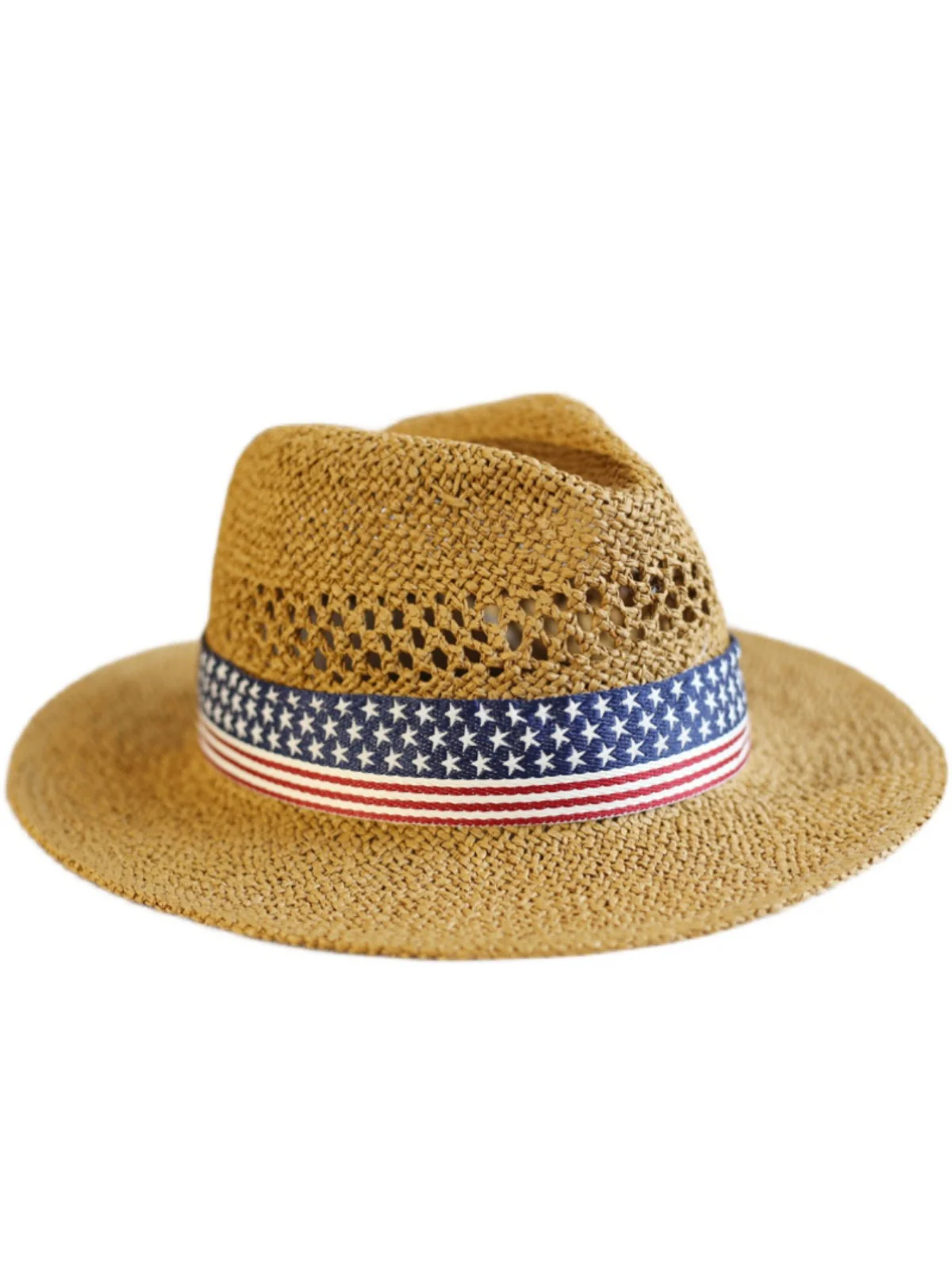 Hand-Woven Hollow Straw Hat - Image 6