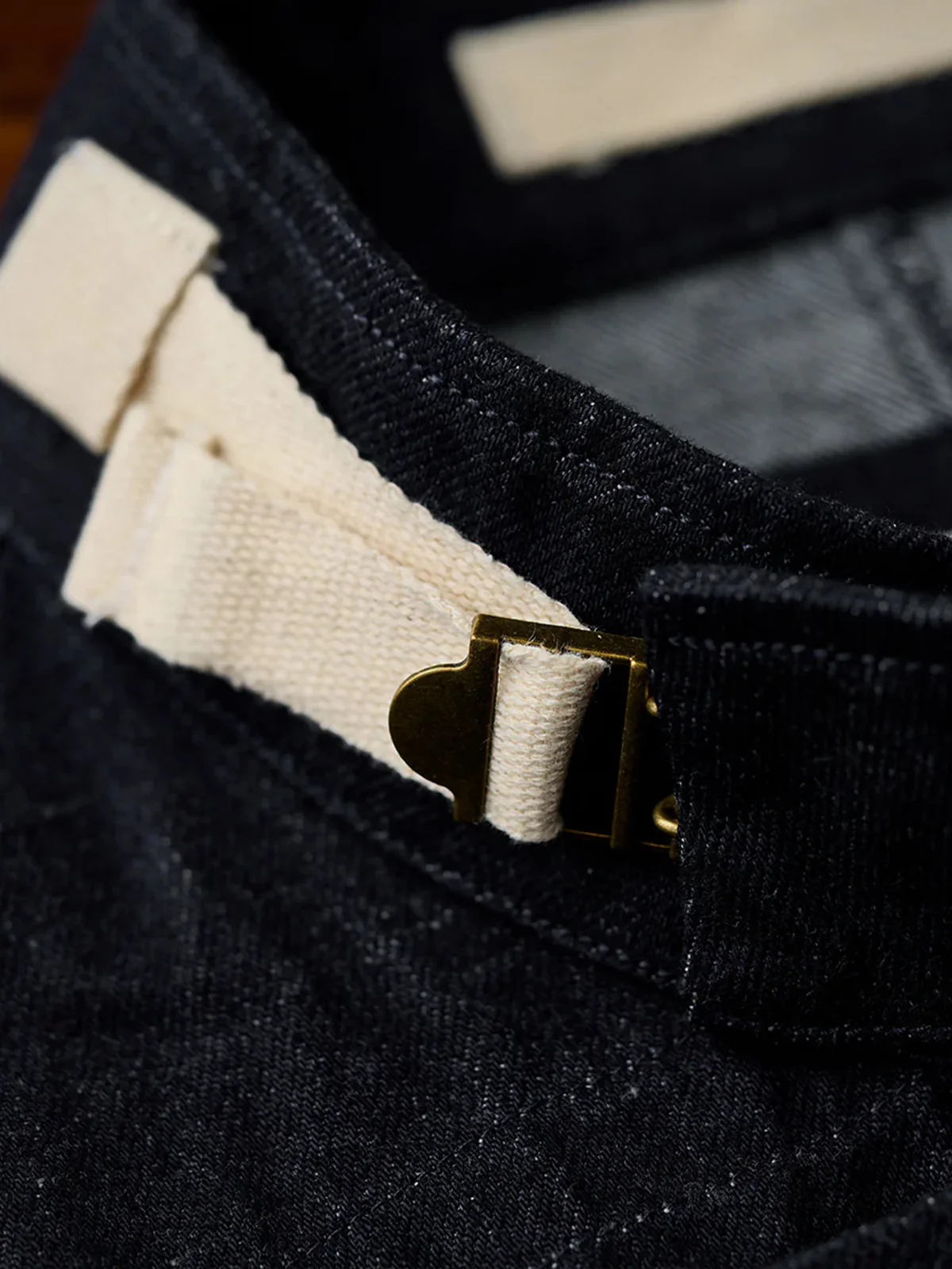 13oz Denim Retro Swedish Soldier Biker Jacket - Image 12