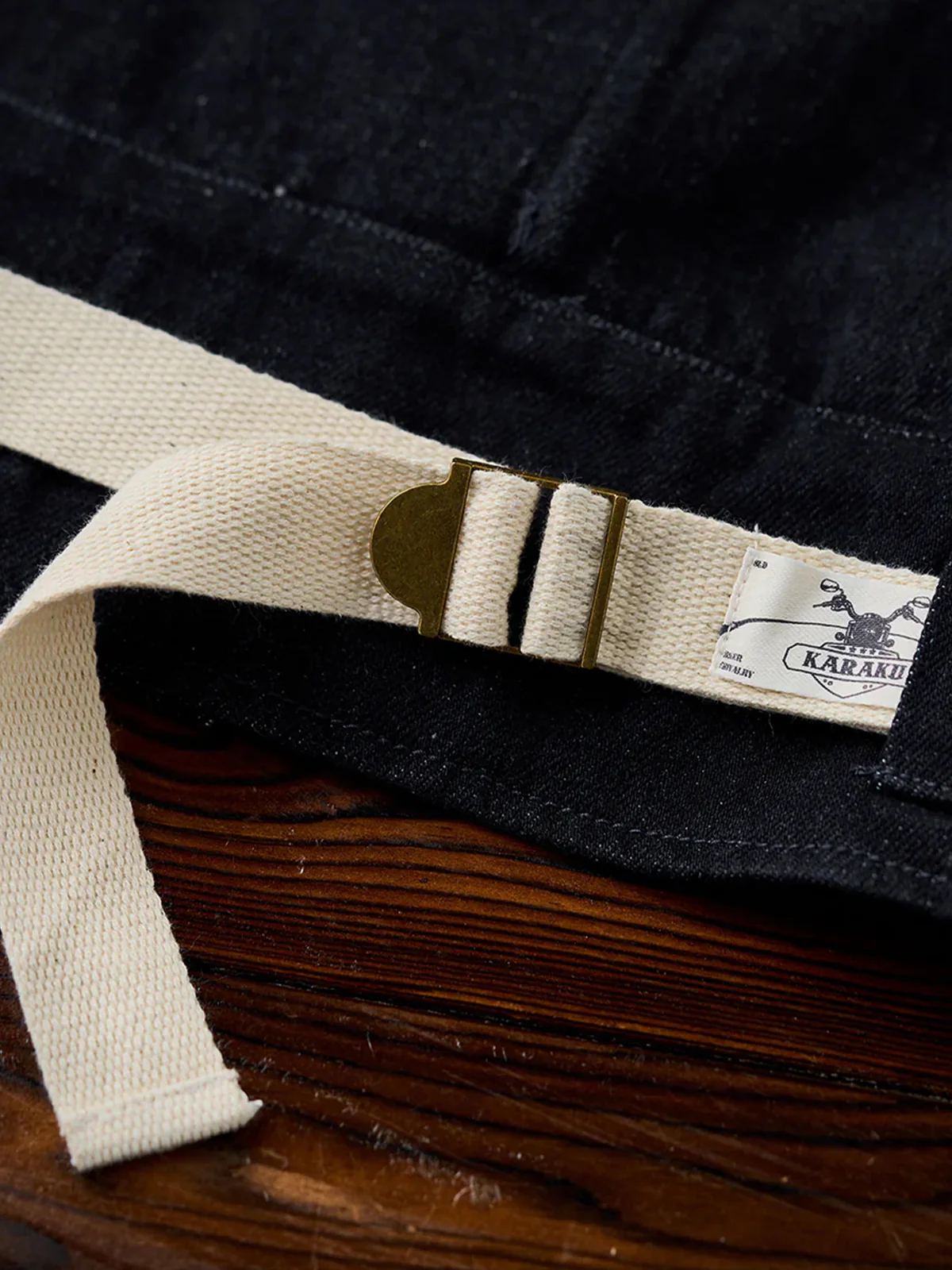 13oz Denim Retro Swedish Soldier Biker Jacket - Image 13