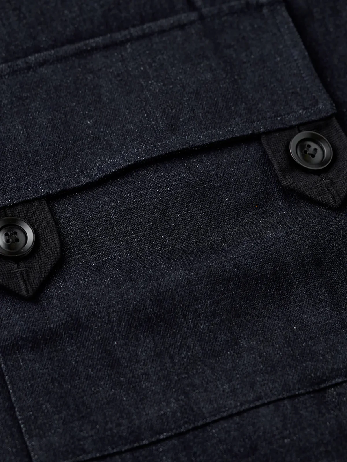 13oz Denim Retro Swedish Soldier Biker Jacket - Image 16