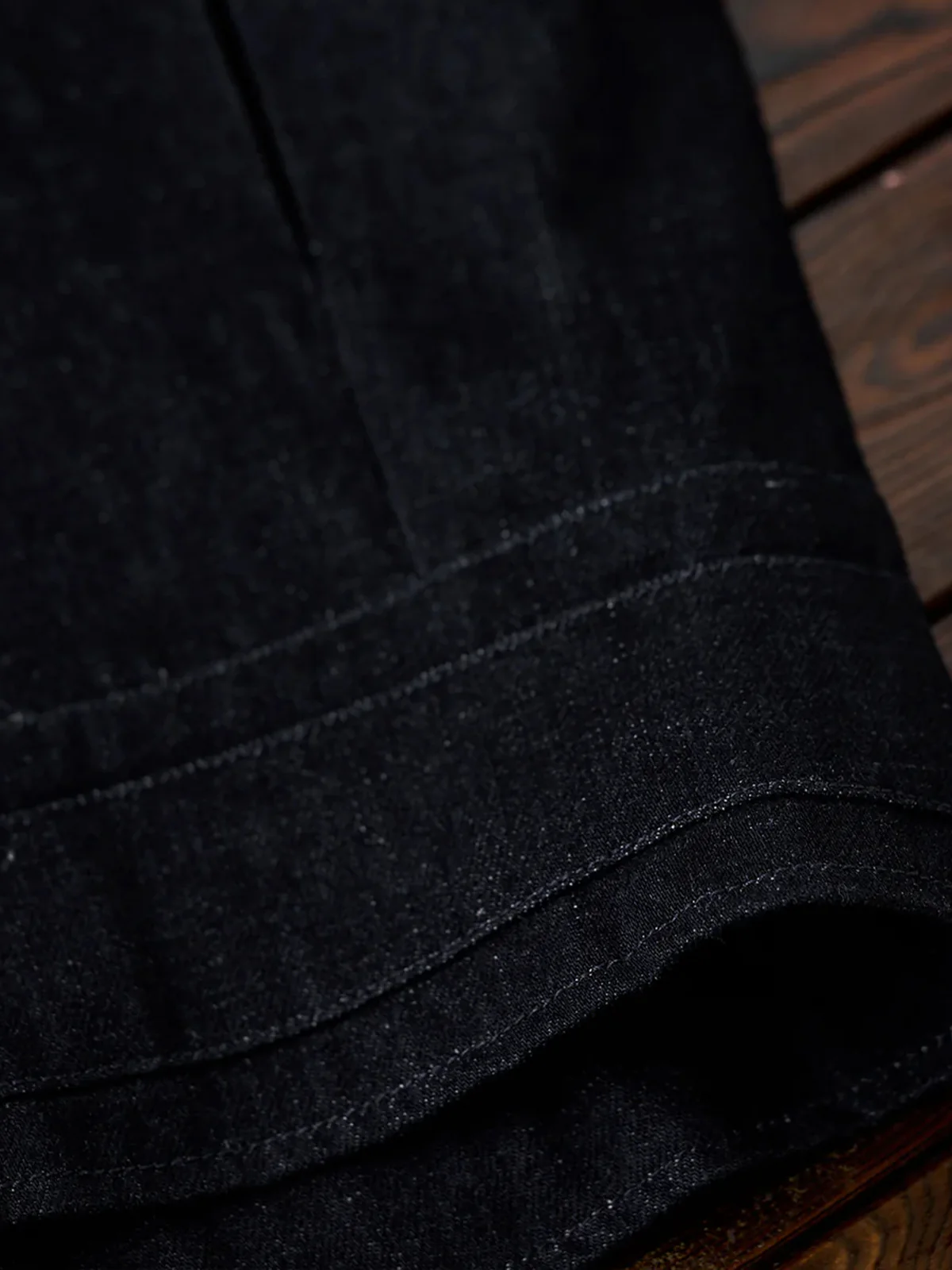 13oz Denim Retro Swedish Soldier Biker Jacket - Image 17