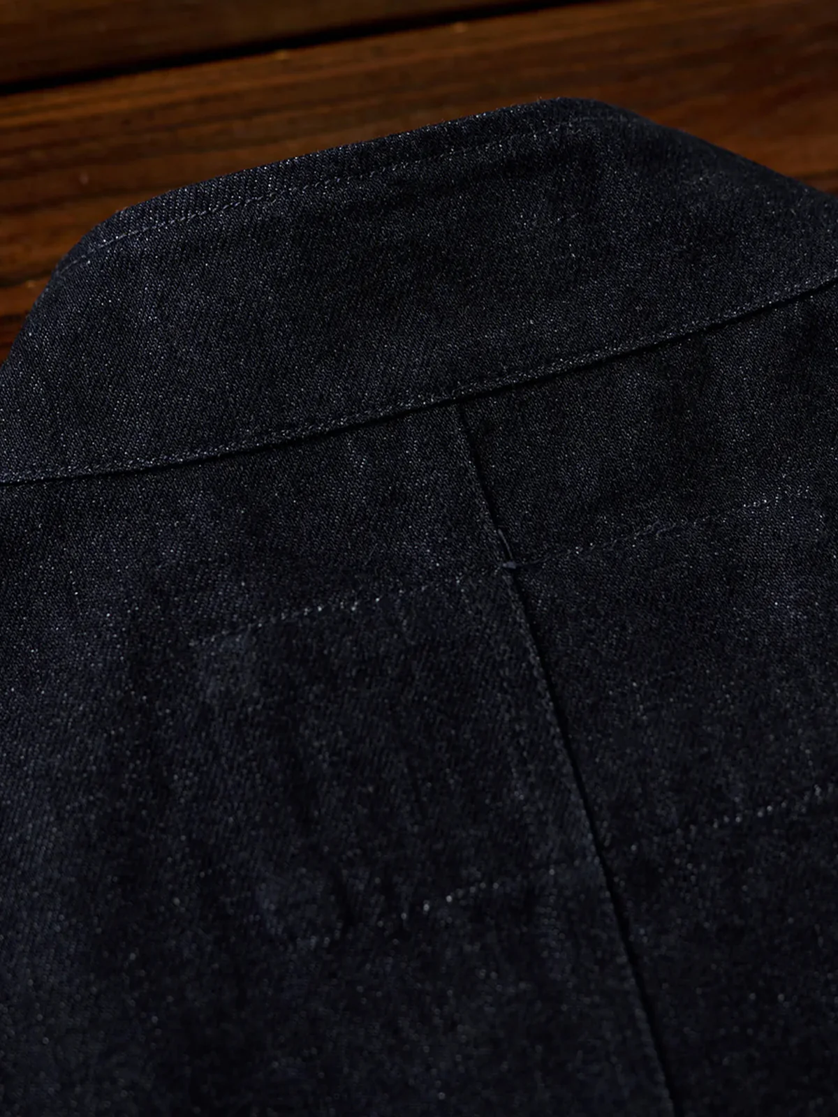 13oz Denim Retro Swedish Soldier Biker Jacket - Image 18