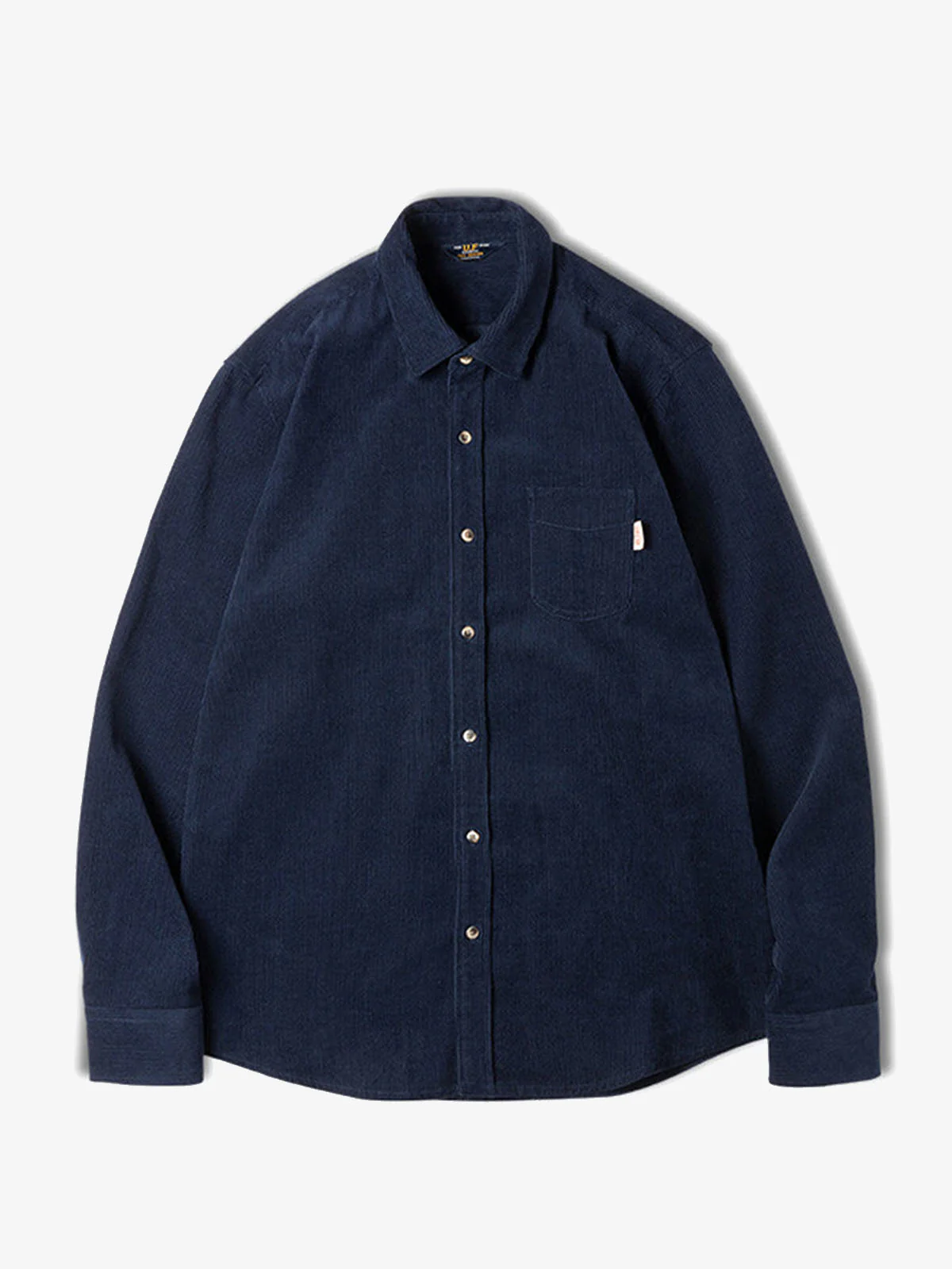 Solid Color Corduroy Work Shirt - Image 3