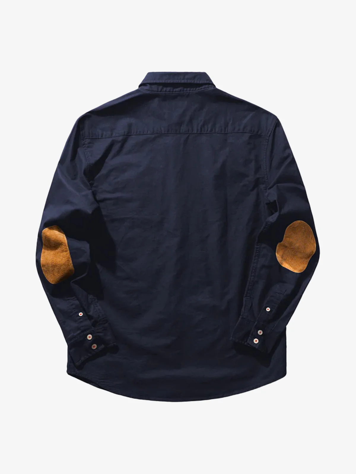 Suede Patch Oxford Work Shirt - Image 5