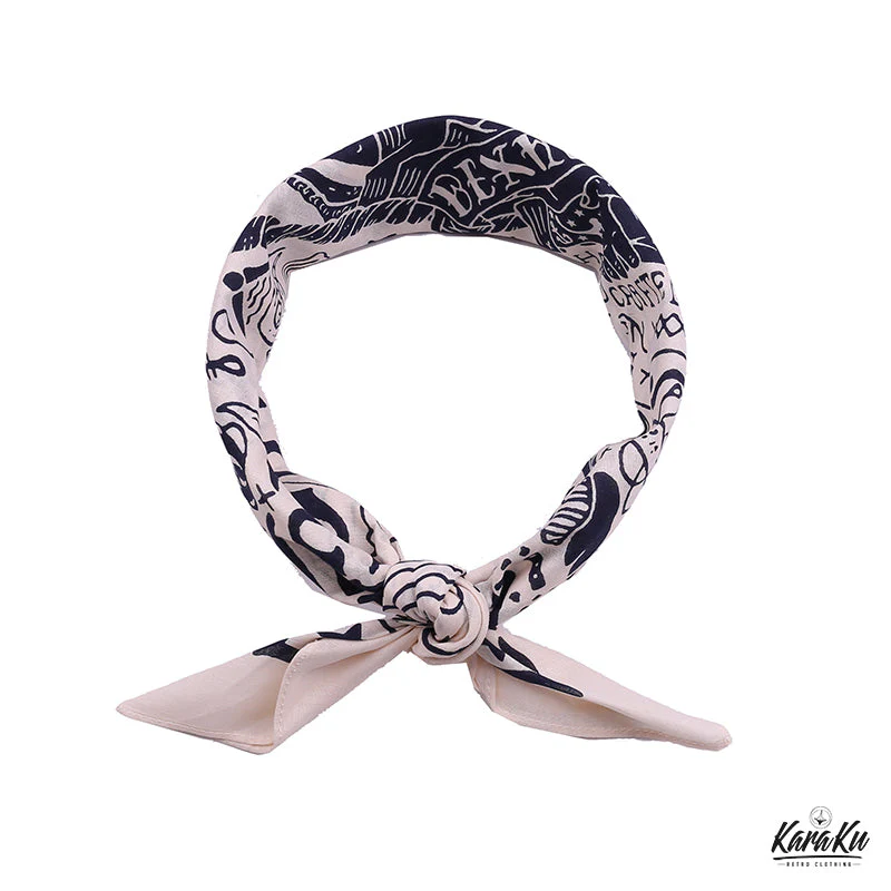 Retro Americana-style Cotton Bandana - Image 12