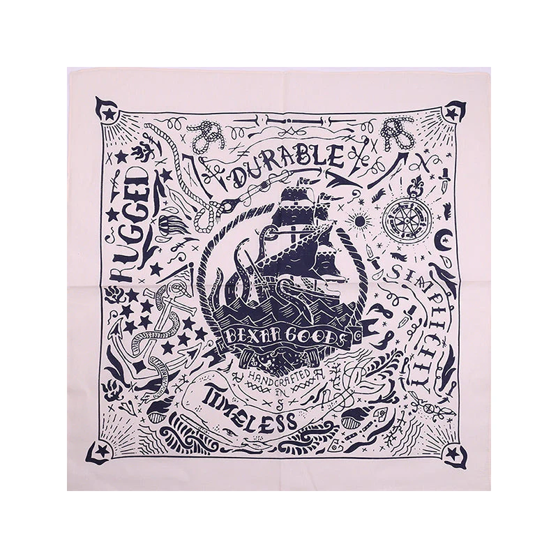 Retro Americana-style Cotton Bandana - Image 3