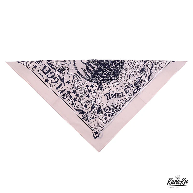 Retro Americana-style Cotton Bandana - Image 9