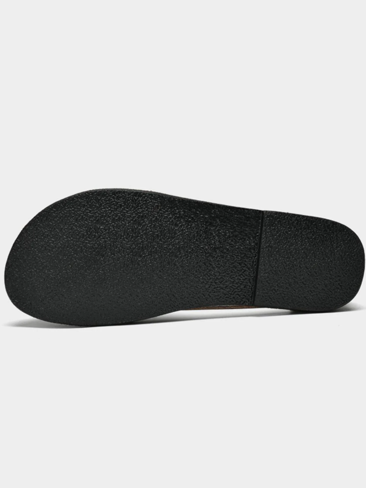Summer Slip-On Leather Sandals - Image 7